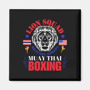 Íman Treinamento de Muay Thai de Kickboxing da Lion Squ