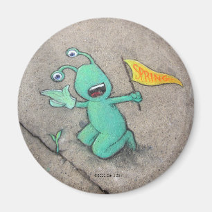 Íman treinamento de primavera do sluggo