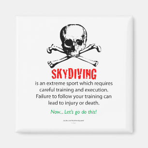 Íman Treinamento de Skydiving