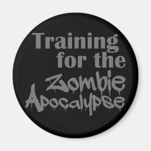 Íman Treinamento Para O Zombie Apocalypse Engraçado