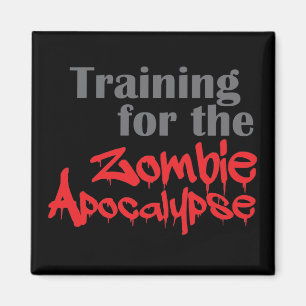 Íman Treinamento Para O Zombie Apocalypse Funny Workout