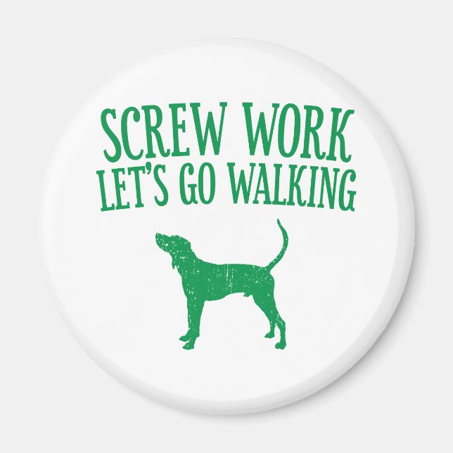 Íman Treing Walker Coonhound (Frente)