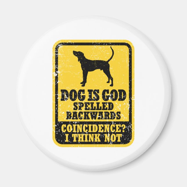 Íman Treing Walker Coonhound (Frente)