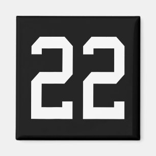 Íman Treino de Futebol Número 22 Byck Design
