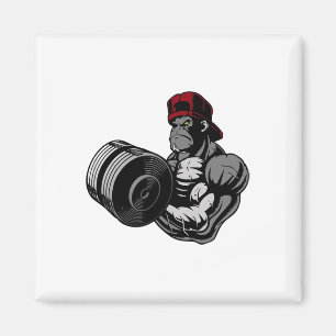 Íman Treino de musculação Gorilla Academia Treinamento