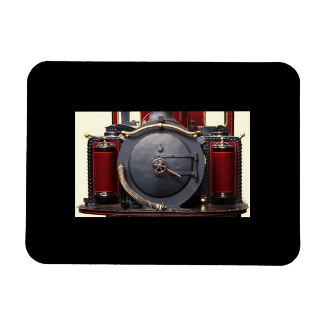 Íman Trem Azul e Vermelho  (Horizontal)