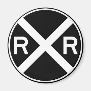 Íman Trem de advertência do sinal de rua do cruzamento