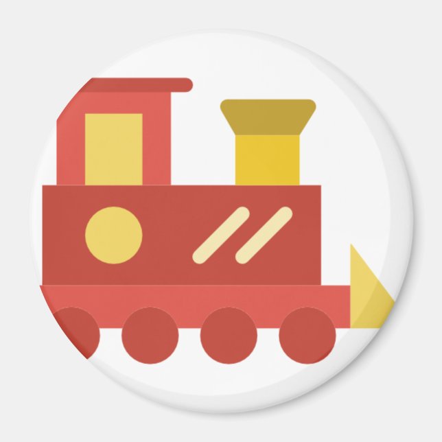 Íman trem de brinquedo (Frente)