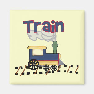 Íman Trem no camiseta e nos presentes da trilha