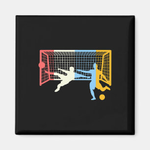 Íman Trem Retro de Futebol de Futebol Amante Treinador 