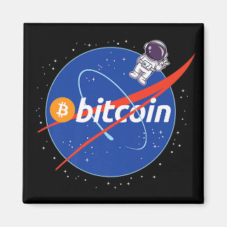 Íman Trendy Bitmoney Astronaut Space Crypto