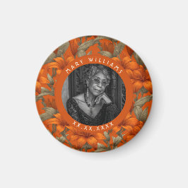 Íman Trendy Custom Lilies Themed Beach Party