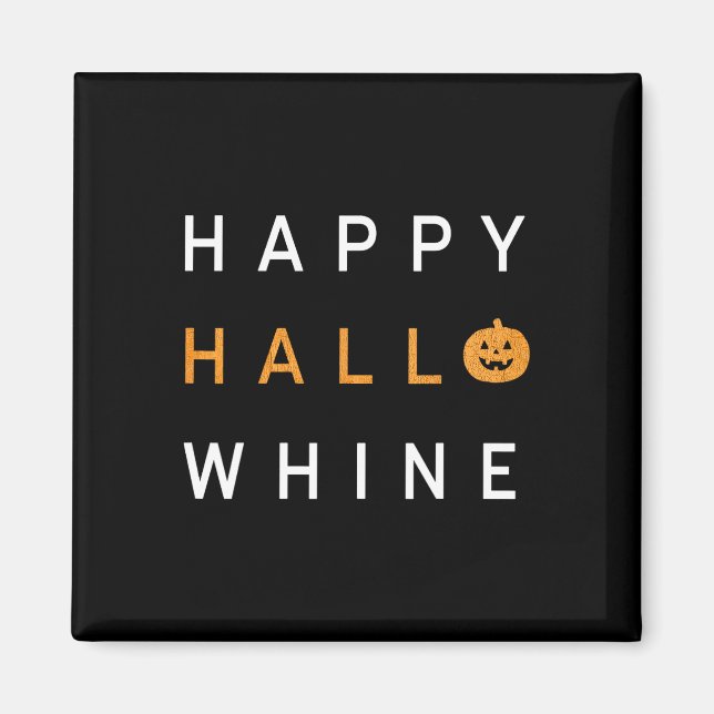 Íman Trendy Halloween Happy Hello Whine (Frente)