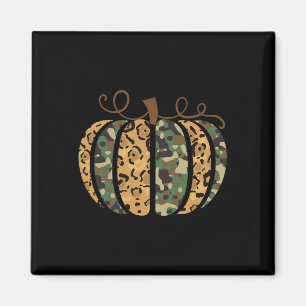 Íman Trendy Leopard Camo Pumpkin Animal Print Cheetah F