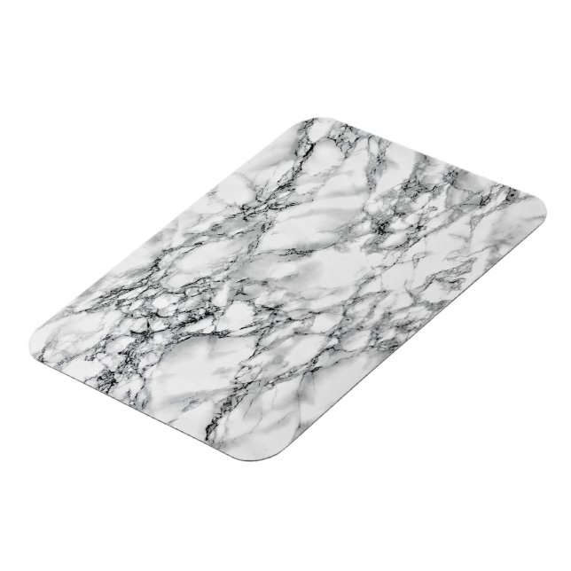 Íman Trendy White Marble Stone (Left Side)