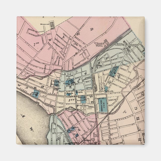 Íman Trenton, NJ (Frente)