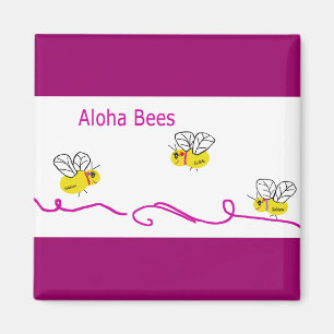 Íman três aloha abelhas