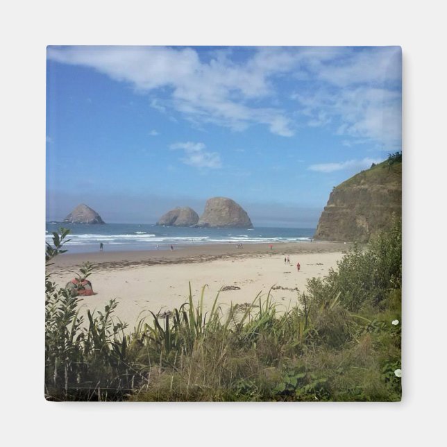 Íman Três Arcos, Oceanside, Oregon (Frente)