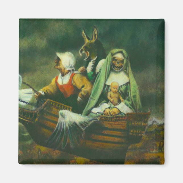 Íman Três Bruxas Design (Frente)