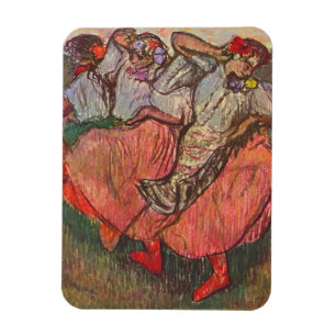 Íman Três Dançarinas Russas por Edgar Degas