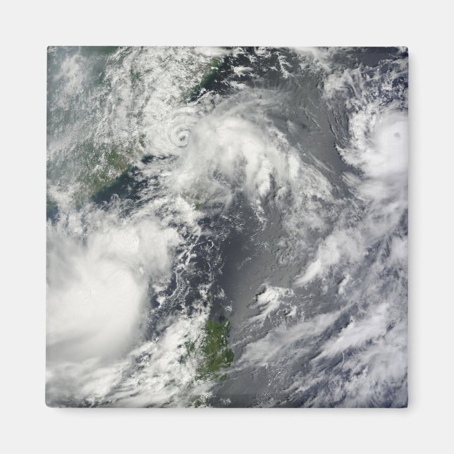 Íman Três fortes tempestades (Frente)