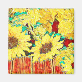 Íman Três girassóis