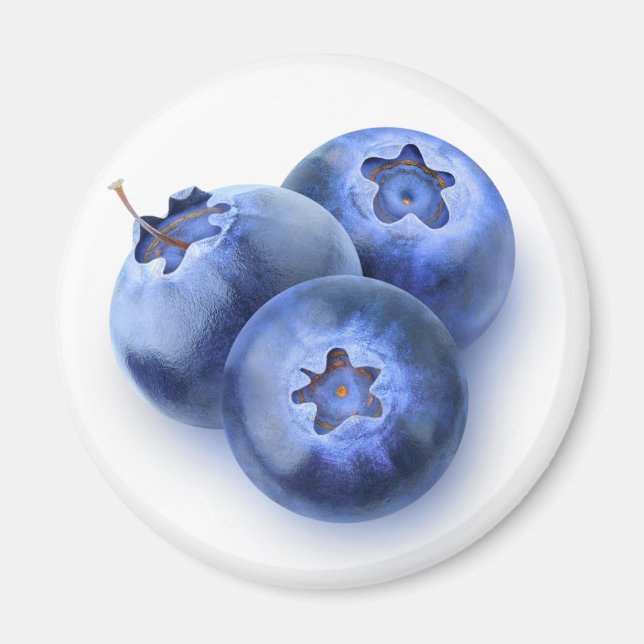 Íman Três mirtilos (Frente)