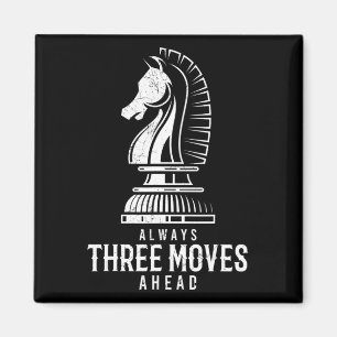 Íman Três Movimentos À Frente Eu Chess Matt Game Chess 