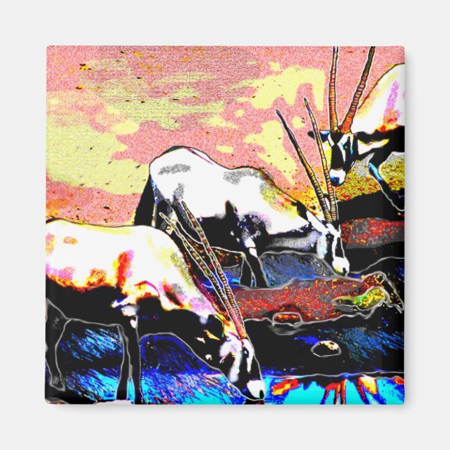 Íman Três Oryx (Frente)