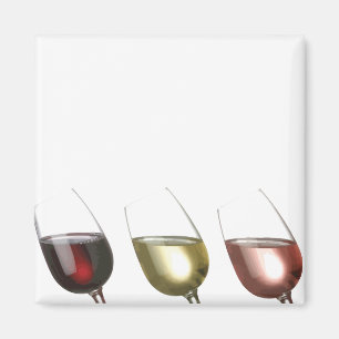 Íman Três vidros do costume do vinho