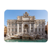 Trevi Fountain no início da manhã - Roma, Itália