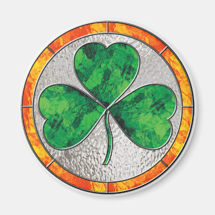 Íman Trevo de vidro