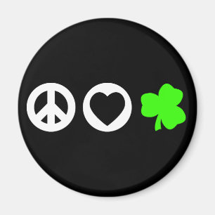 Íman Trevo do amor da paz