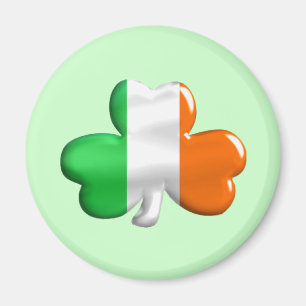 Íman Trevo irlandês da bandeira