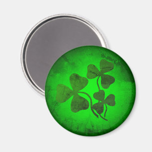 Íman Trevo irlandês/trevo verde, Irlanda brilho verde
