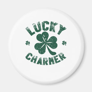 Íman Trevo Lucky Charmer Engraçado Dia de São Patrício