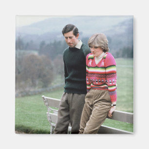 Íman TRH Prince e Princess of Wales
