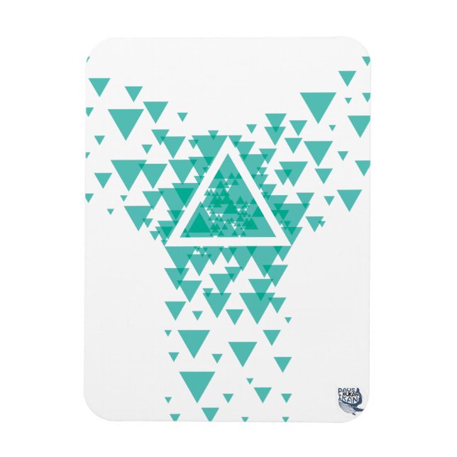 Íman Triângulo (Vertical)