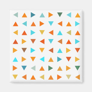Íman Triângulos Coloridos