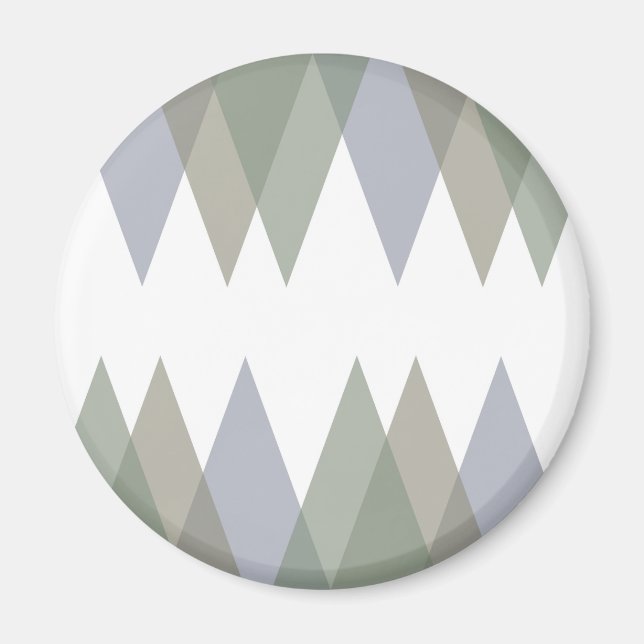 Íman Triângulos Khaki (Frente)