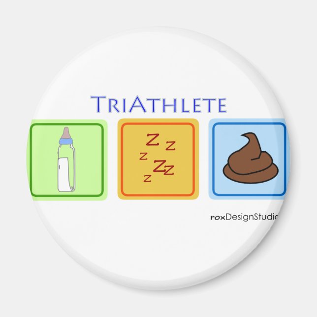 Íman TriAthelete (Frente)