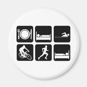 Íman Triathlon engraçado