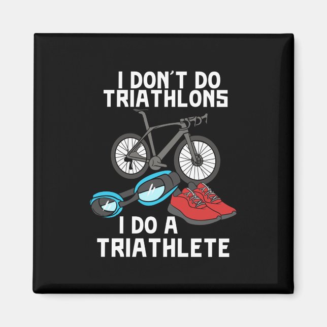 Íman Triathlon Triathlete (Frente)