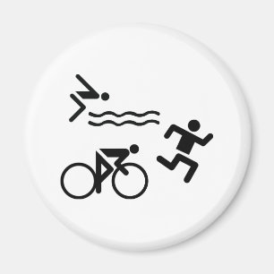 Íman Triatholon - ciclismo de funcionamento da nataçã