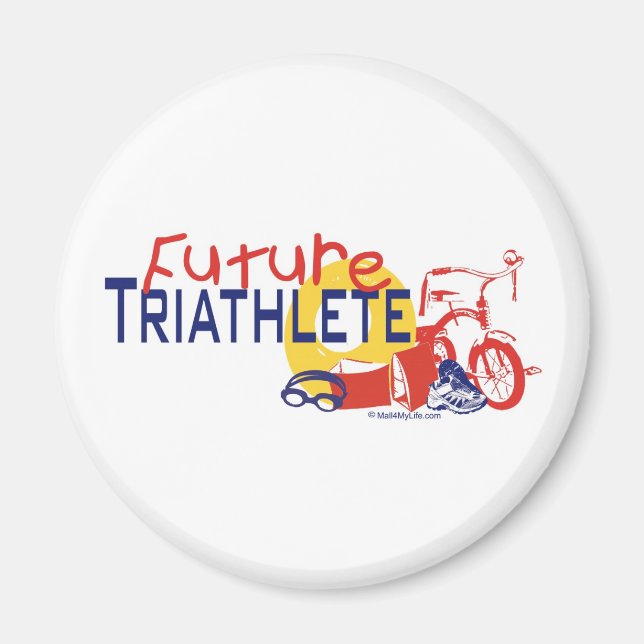 Íman Triatleta Futuro (Frente)