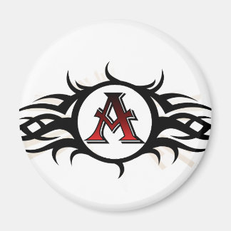 Íman Tribal A Magnet Redonda