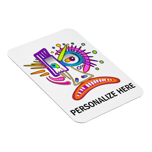 ÍMAN  TRIBAL FROWNIE EMOJI MEEMOGIE (Lado Direito)