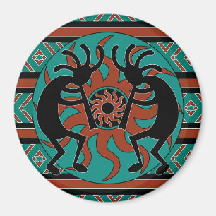 Íman Tribal Southwestern Design Kokopelli