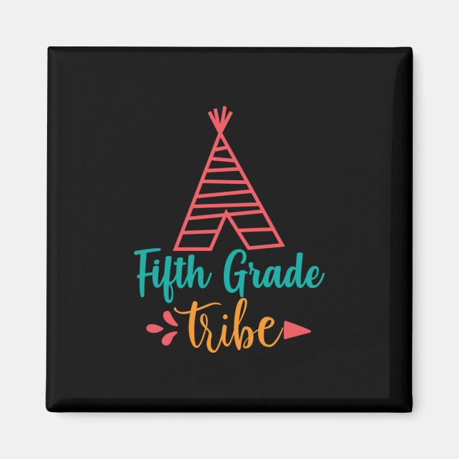 Íman Tribo do 5º ano de Arte do Professor (Frente)