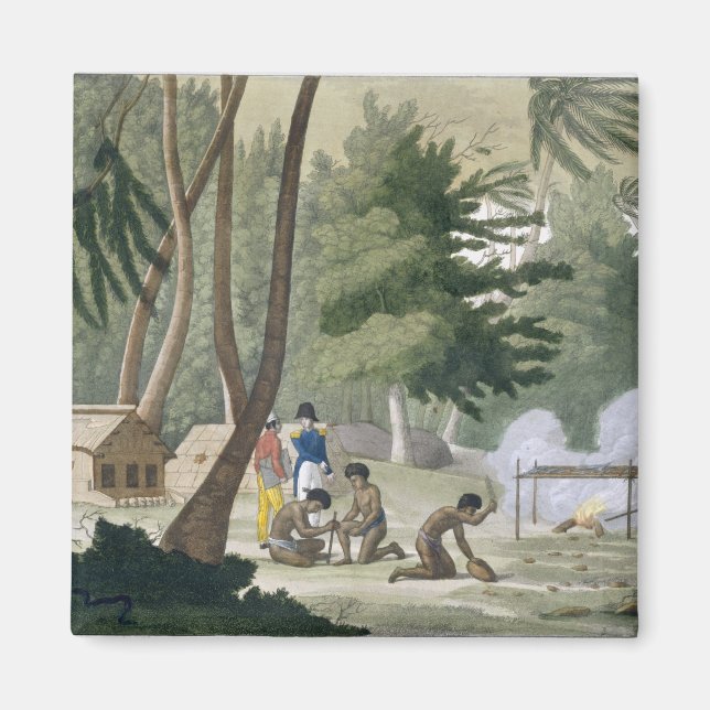 Íman Tribo Papu na Ilha de Rawak, placa 20 de Le (Frente)